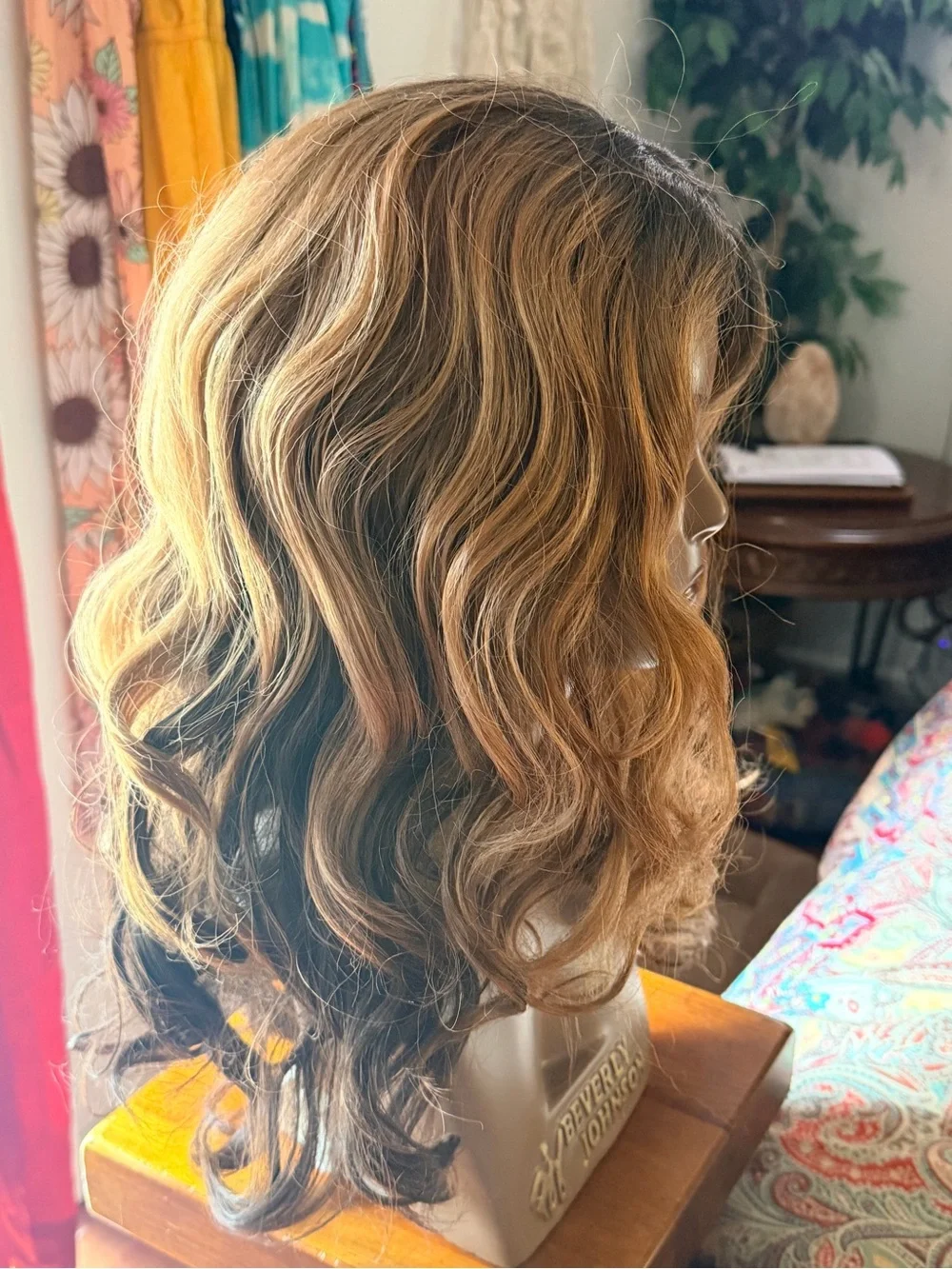 Golden Brown Wavy Lace front